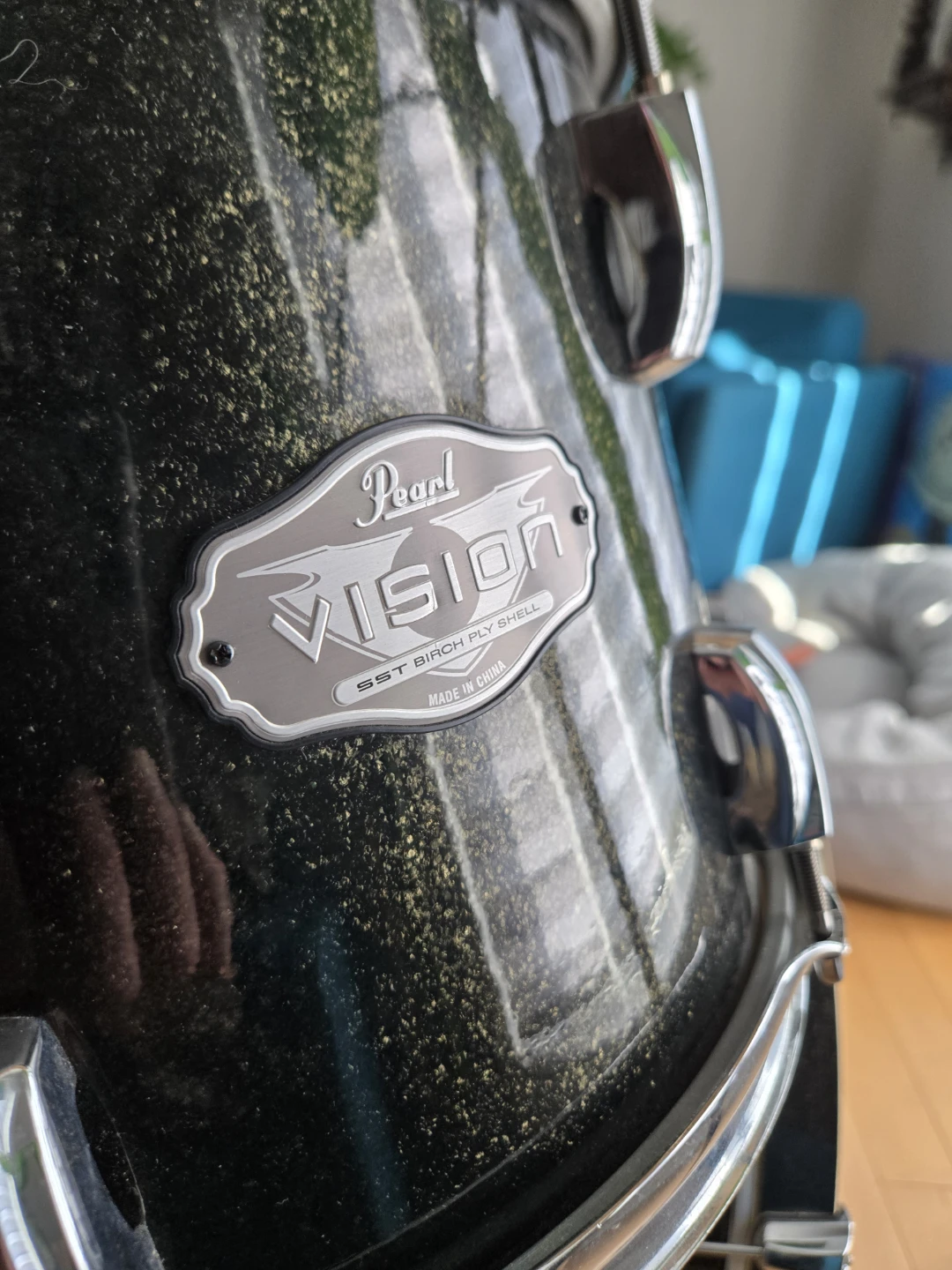 Pearl Vision SST Birch Ply Shell Drum Kit - photo 3