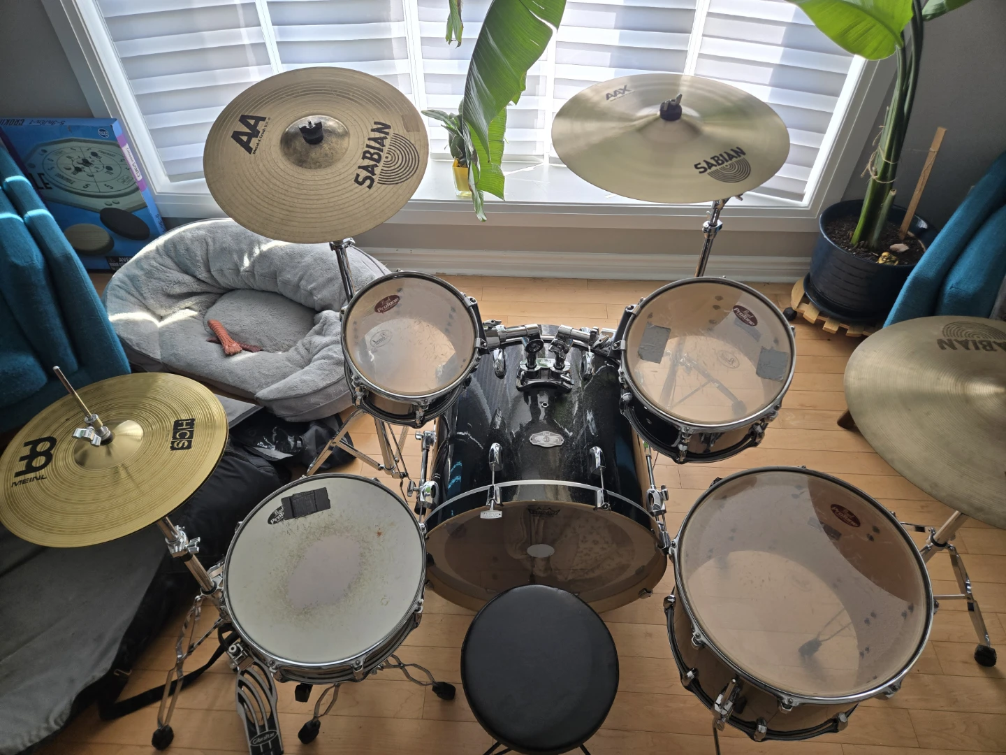 Pearl Vision SST Birch Ply Shell Drum Kit - photo 4