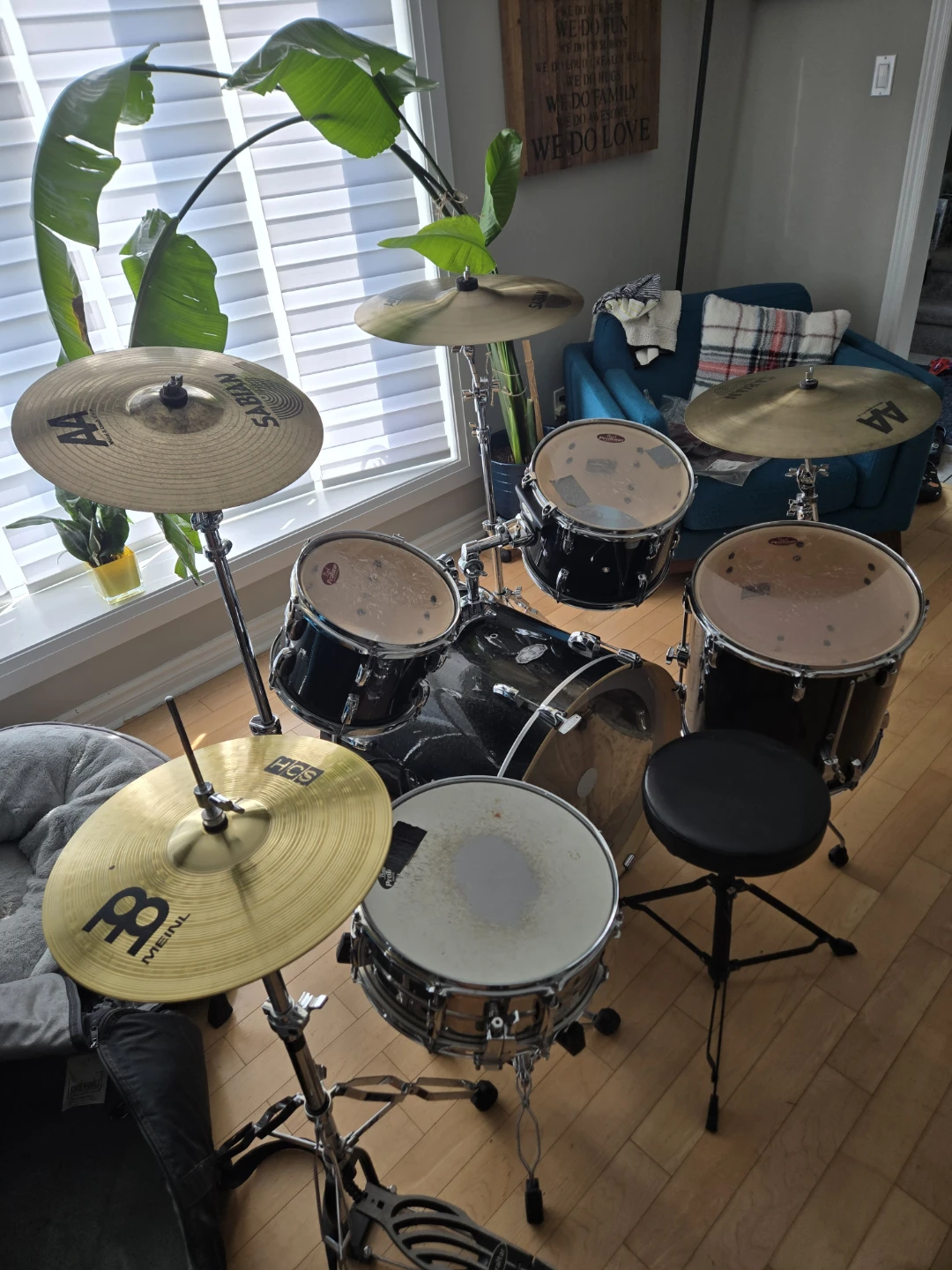Pearl Vision SST Birch Ply Shell Drum Kit - photo 5