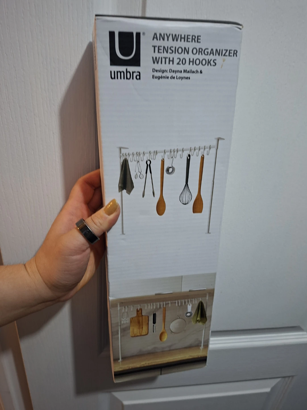 Umbra Anywhere Tension Rod Multi Kitchen Organizer - 20 Hooks - photo 3