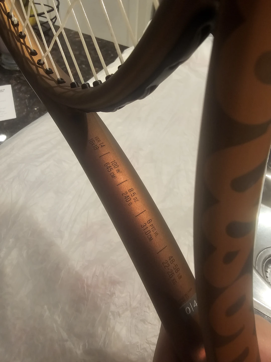 Wilson Pro Staff 26 Tennis Racquet - photo 2