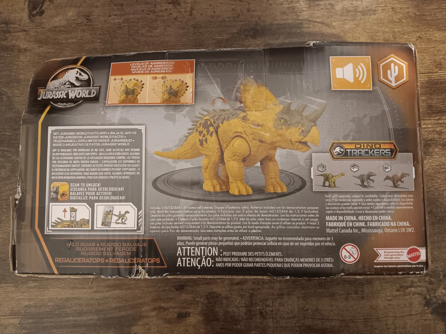 New Jurassic World Regaliceratops Toy/Action Figure - photo 2