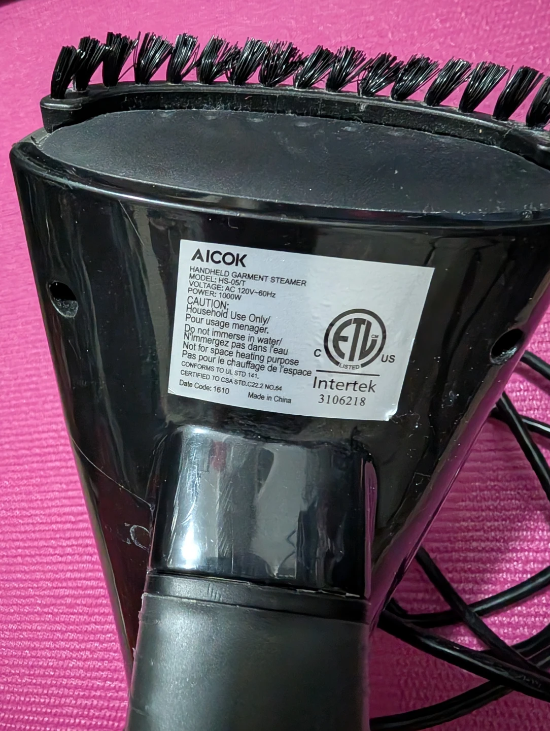 Aicock portable Steamer (Selling until April 21,2026) - photo 3