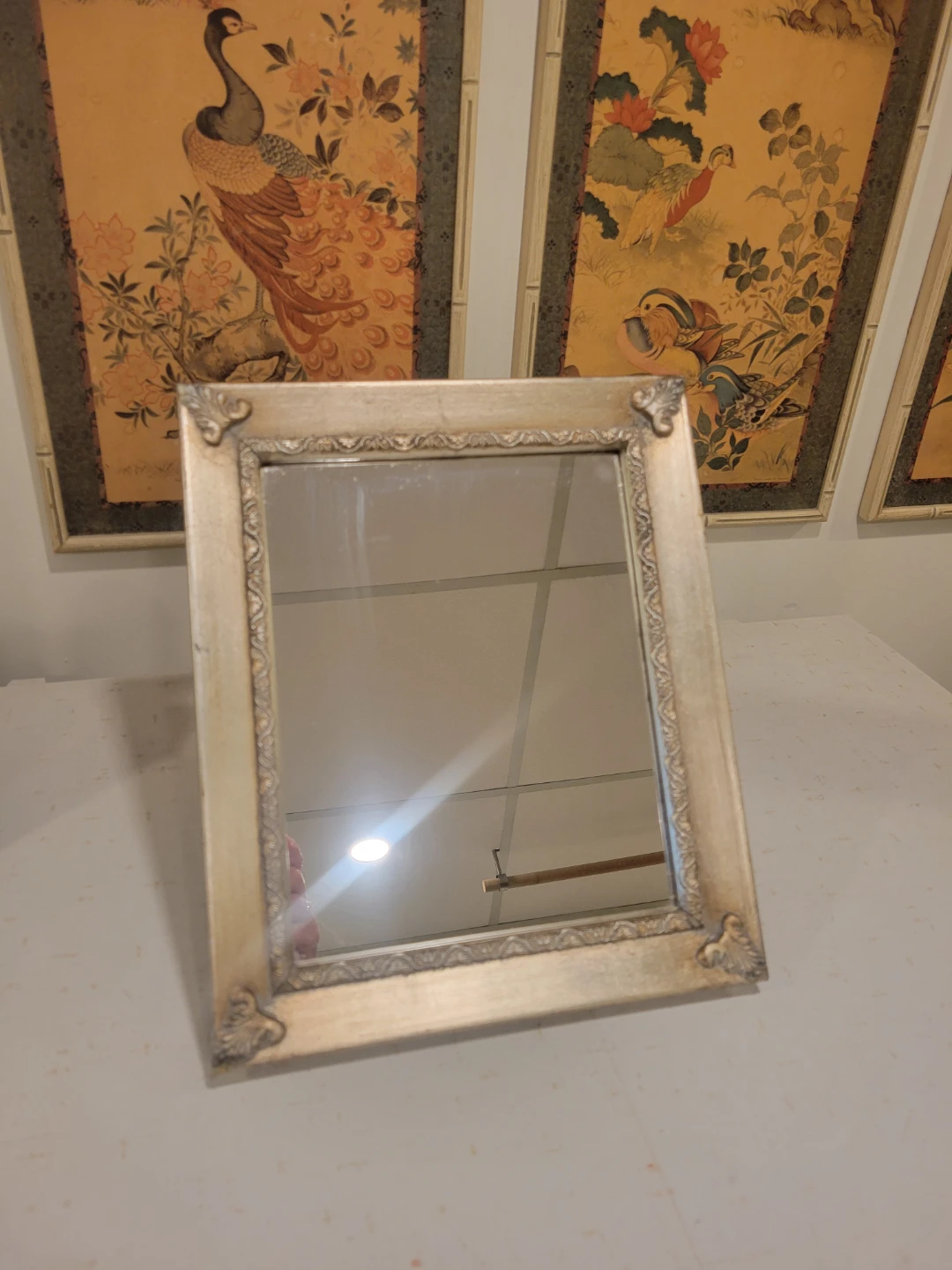 Gold Table Top Vanity Mirror - photo 5