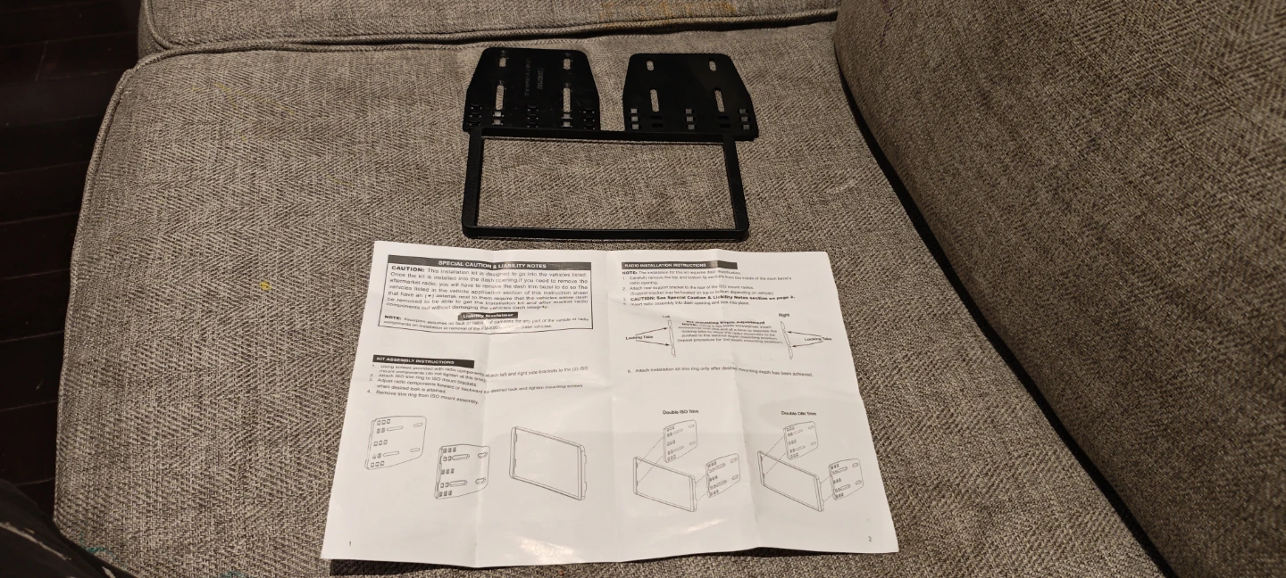 Xscorpion CDKIT FM-K9510DD Car Stereo Mounting Dash Kit - photo 3