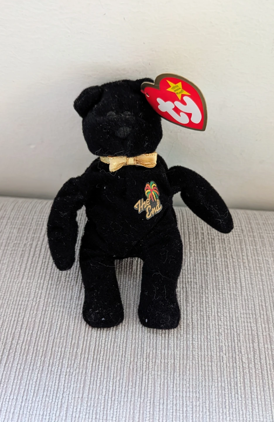 Ty Teenie Beanie Babies The End the Bear