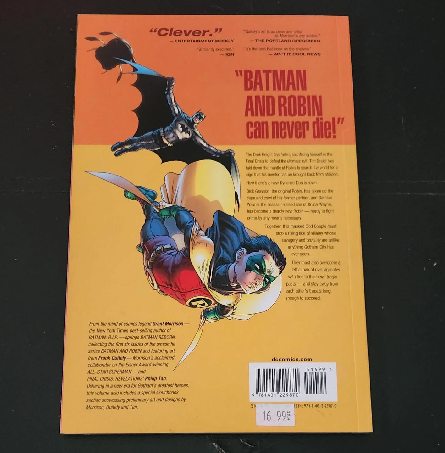 Batman & Robin: Batman Reborn Graphic Novel 🌱 - photo 2
