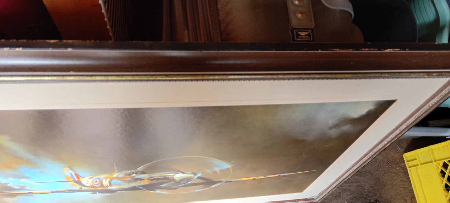 Spitfire Painting by R.F. Clark - photo 3