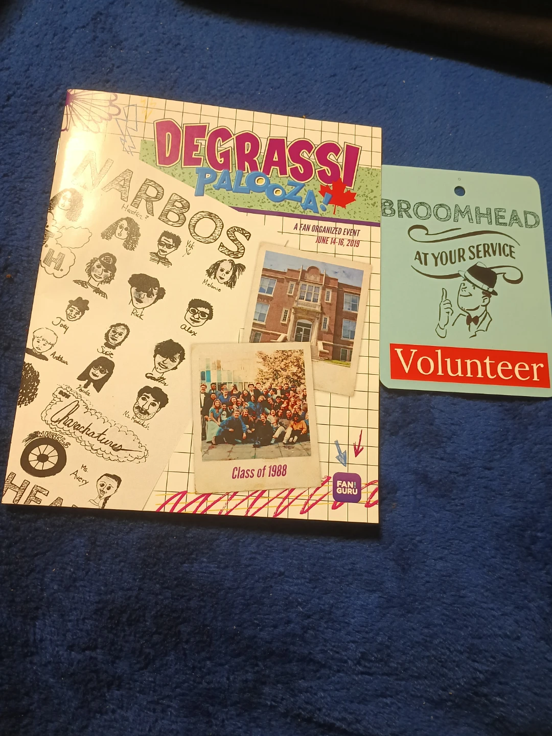 Degrassi Palooza 2019 Fan Event Program & Autographed Photos - photo 3