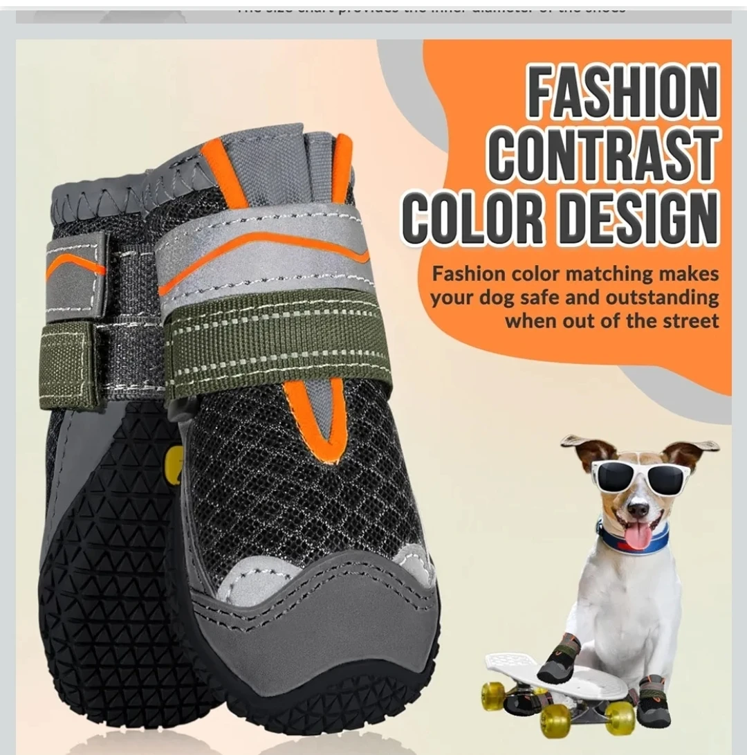 Small Dog Boots 4pcs as a set, Size #1 - photo 3