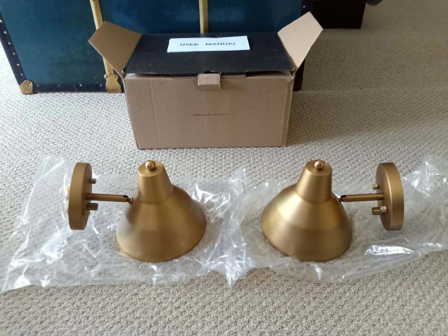 NEW Yosoan Wall Sconces w/ 6.89" Bowl Antique Metal Shade 🌱 - photo 5