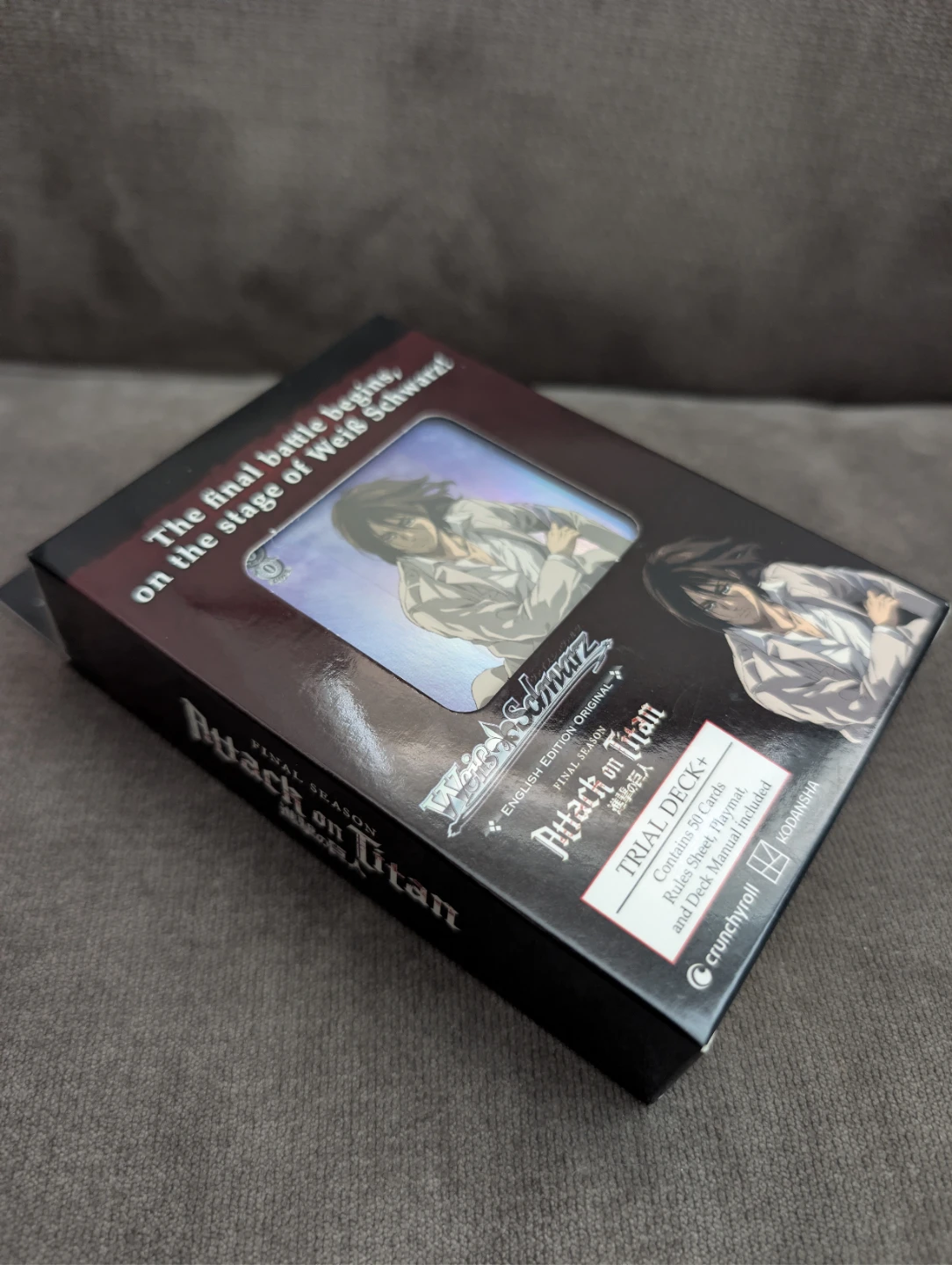 Weiss Schwarz Attack on Titan Final Season Trial Deck+ - photo 2