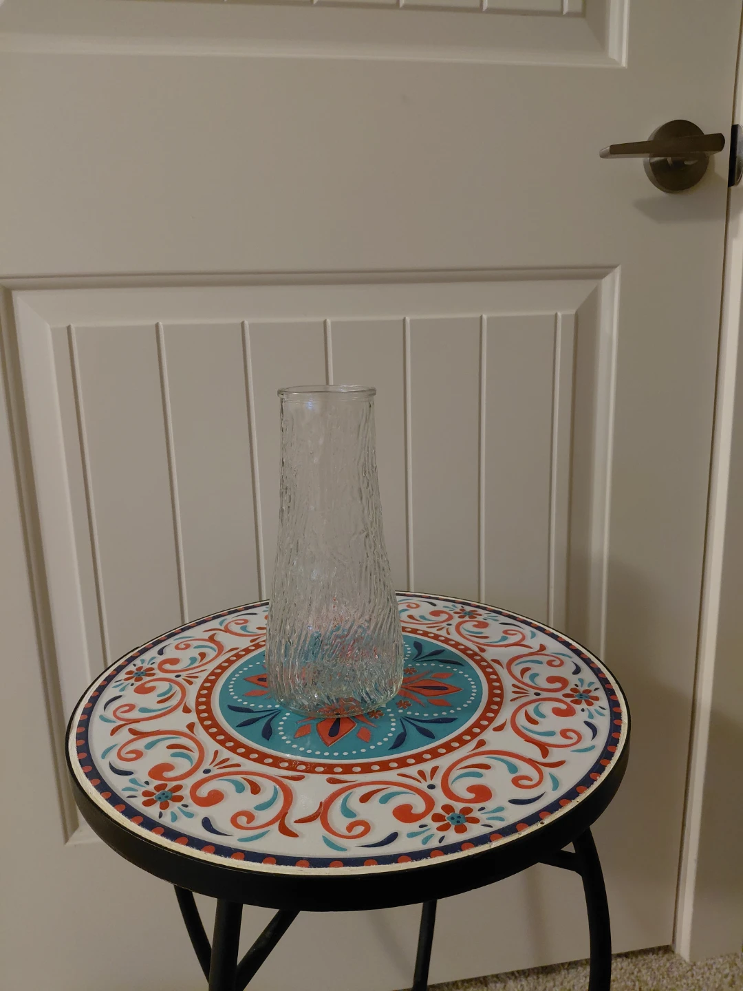 Textured Glass Bud Vase - photo 2