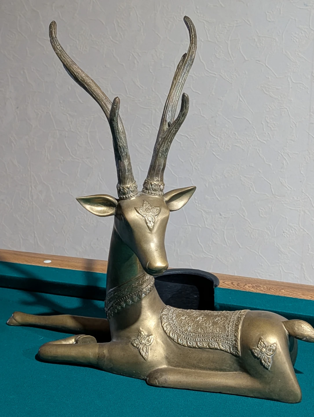 Vintage Brass  Deer Statue - photo 2
