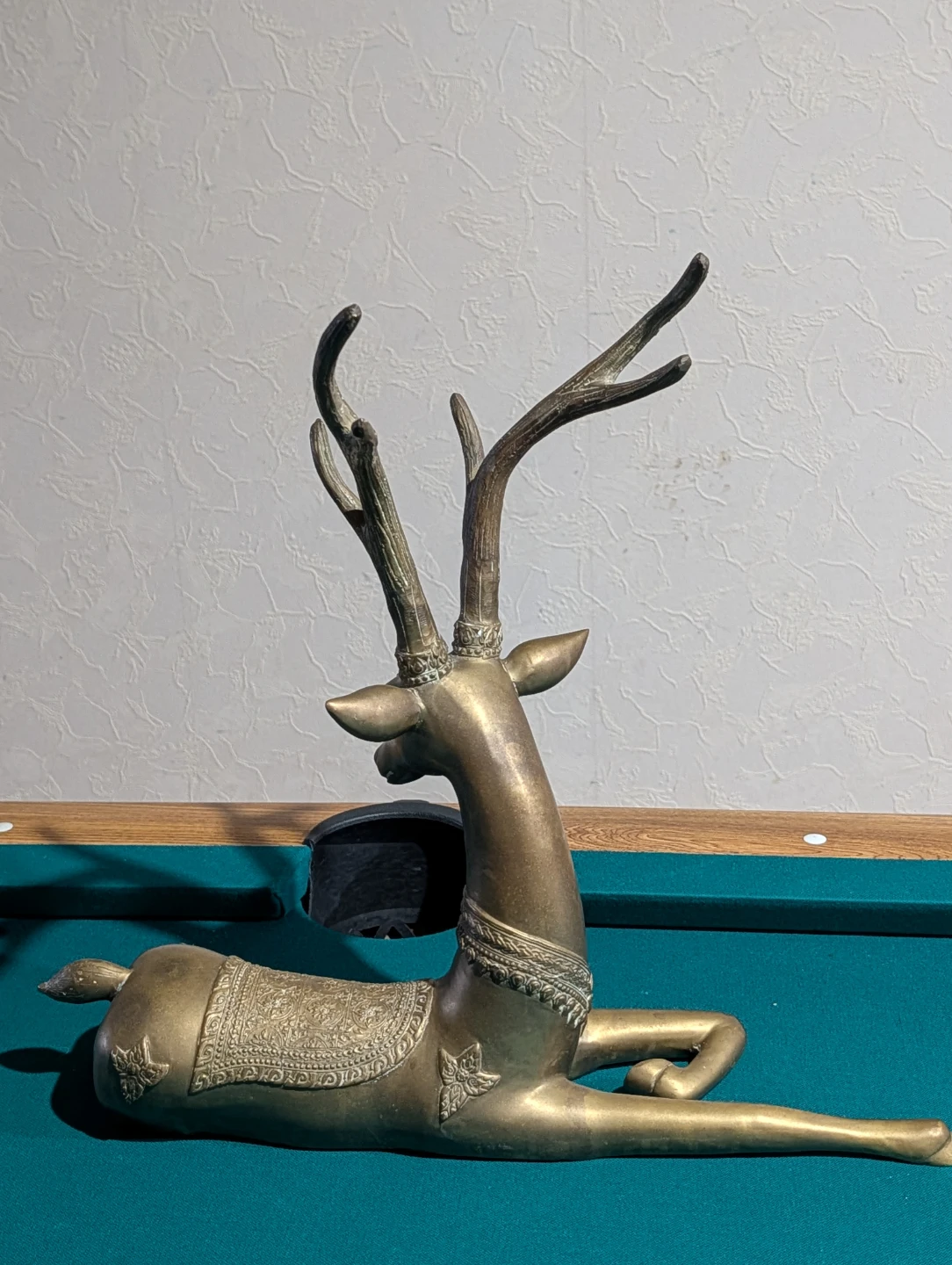 Vintage Brass  Deer Statue - photo 3