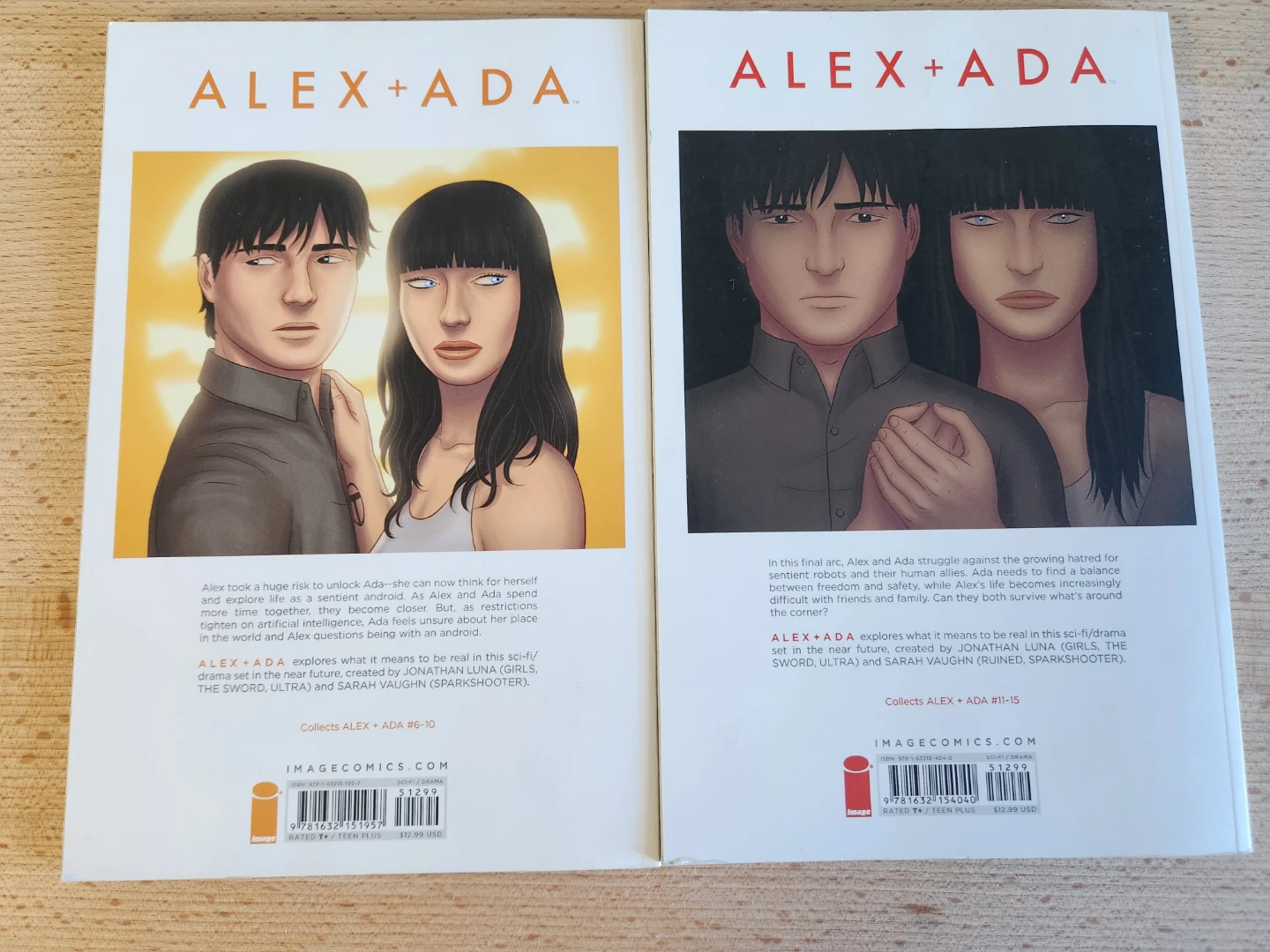 Alex + Ada Vol. 2 & 3 Graphic Novels - photo 2
