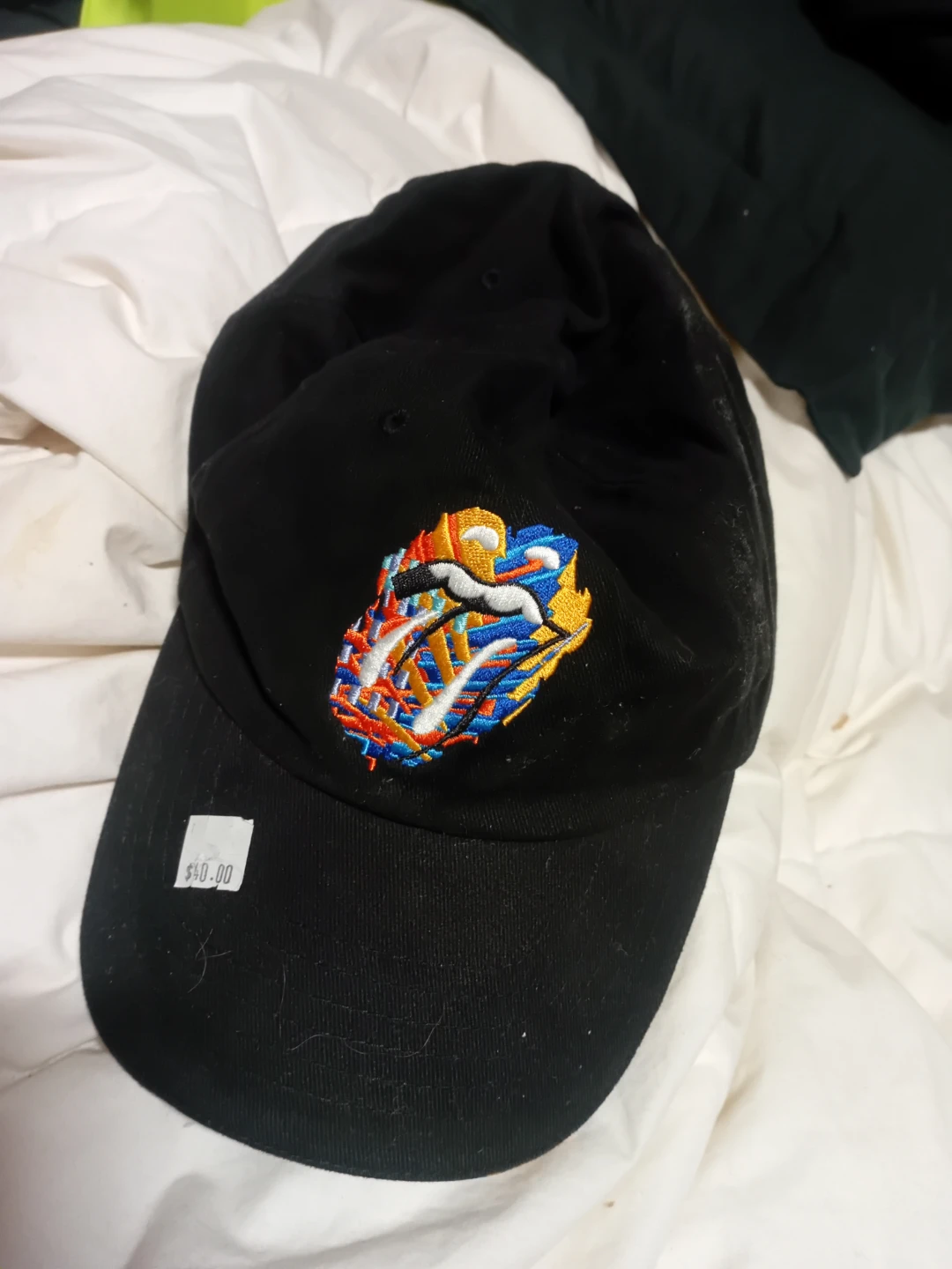 Rolling Stones Embroidered Baseball Cap