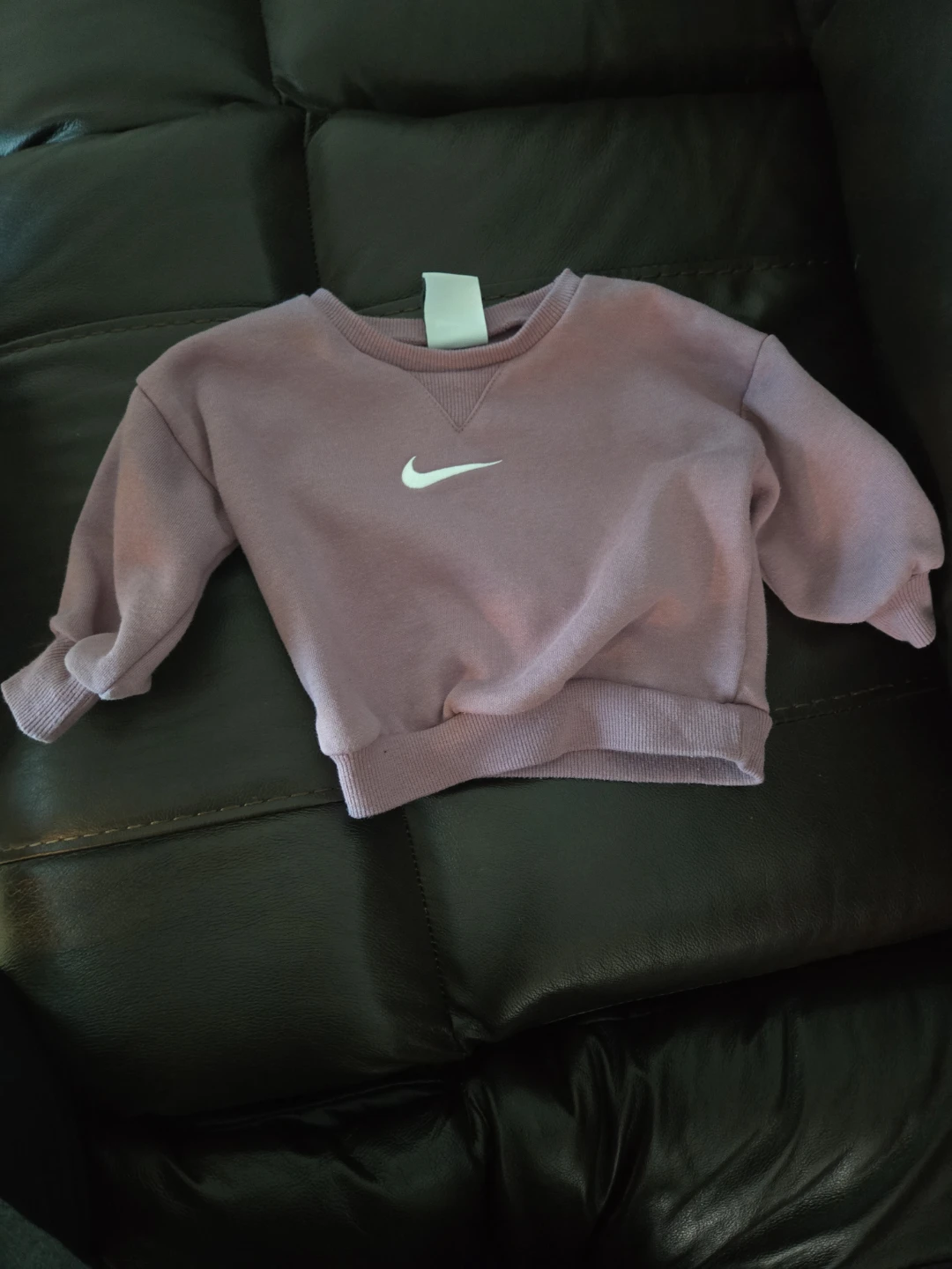 Nike Baby Sweatshirt and Jogger Set - Dusty Rose - photo 4