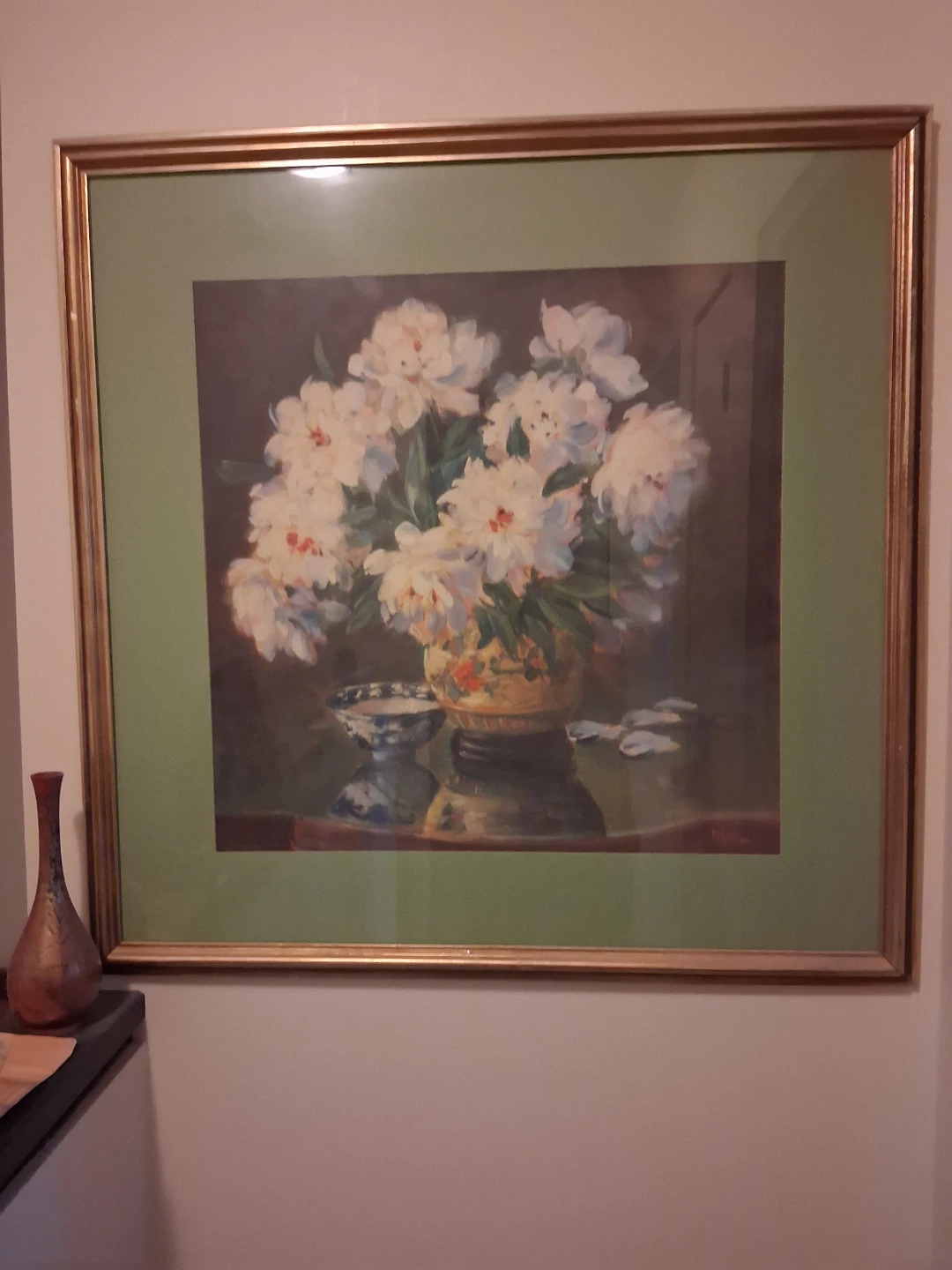 Framed Floral Art Print
