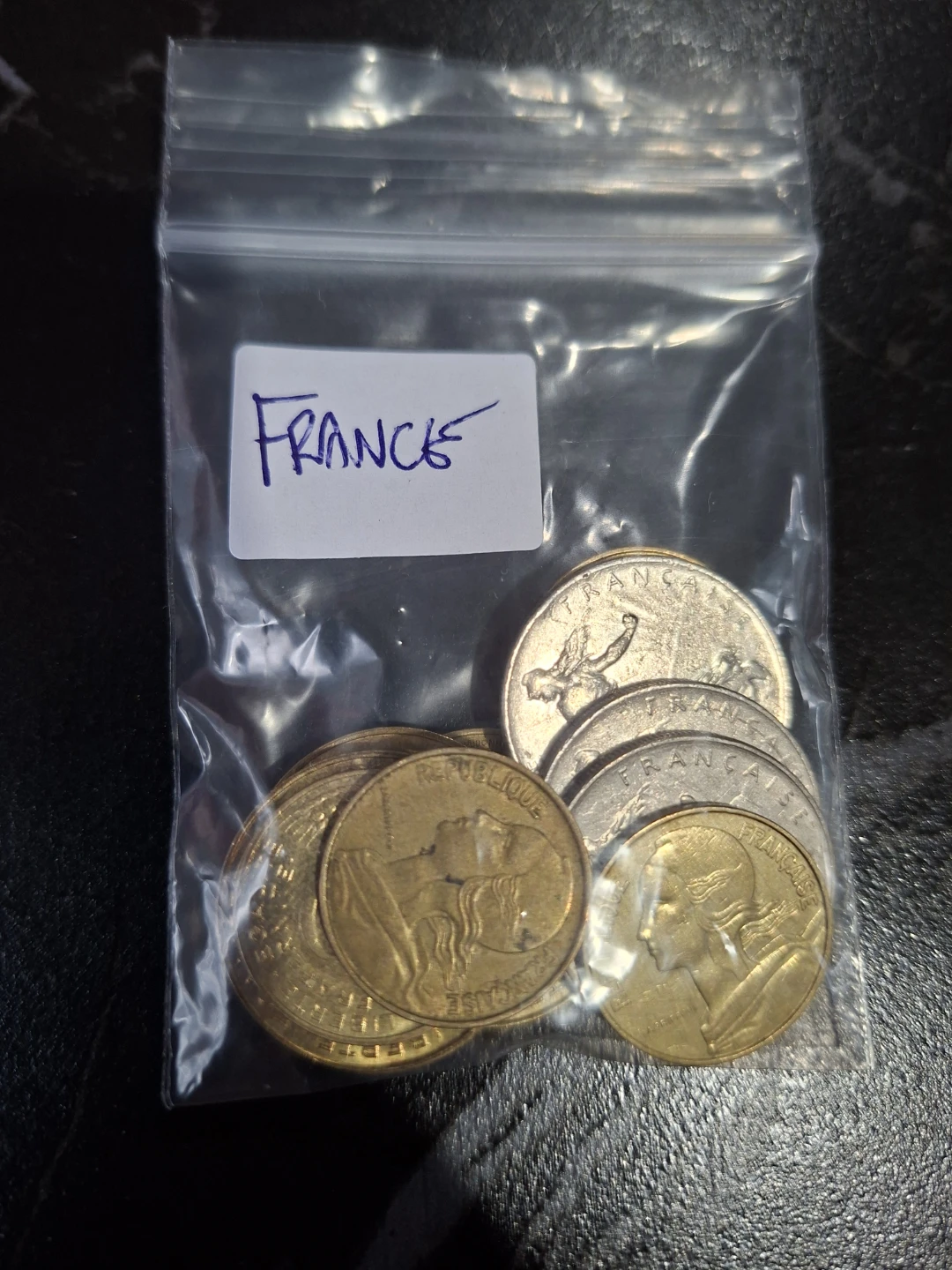 Collection of French Franc Coins - photo 3
