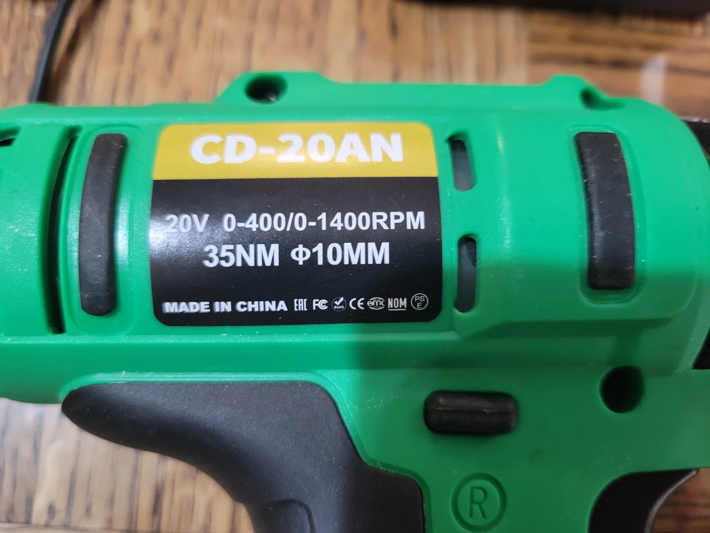 NEW Cordless Drill Set CD-20AN - 20V, 1400RPM - photo 2