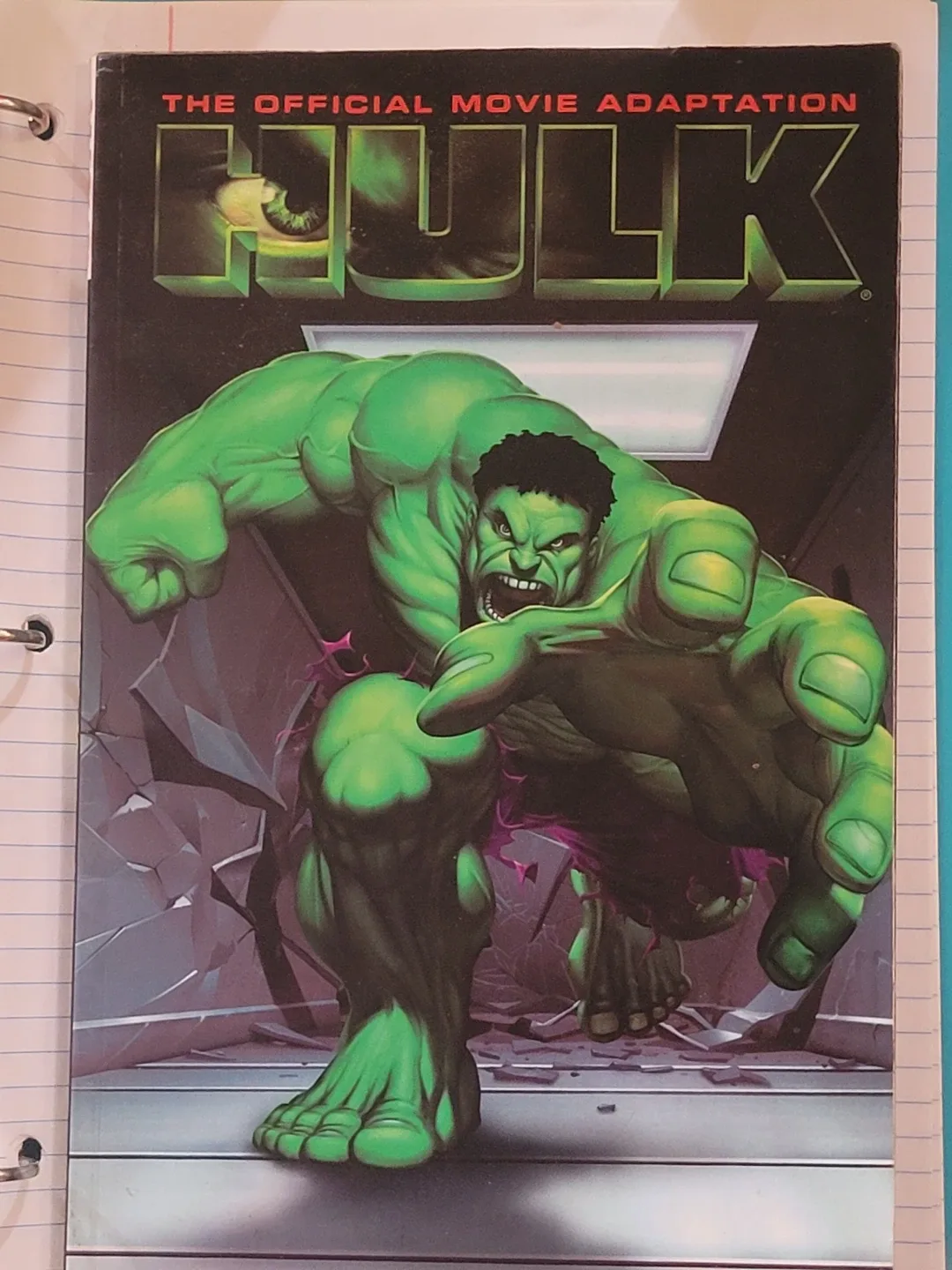 The Official Movie Adaptation Hulk Comic Book
