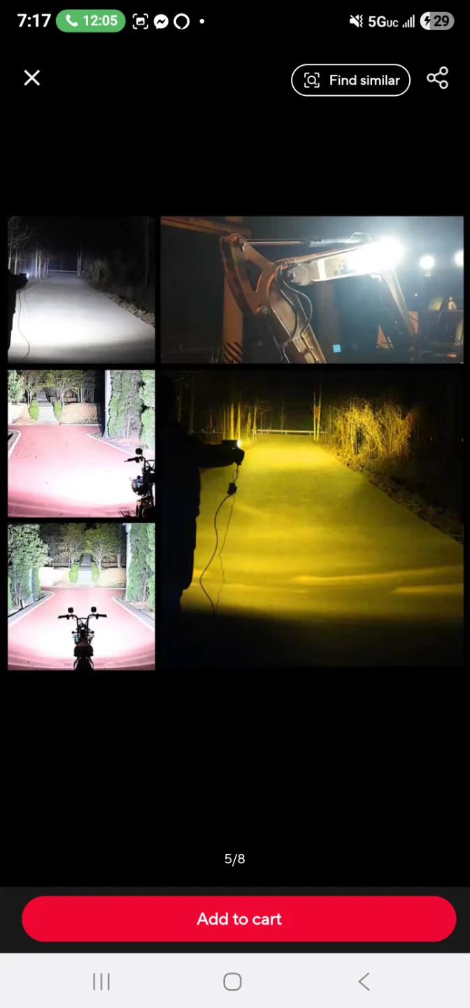 Yellow LED Light Bar - Spot/Flood Combo - photo 3