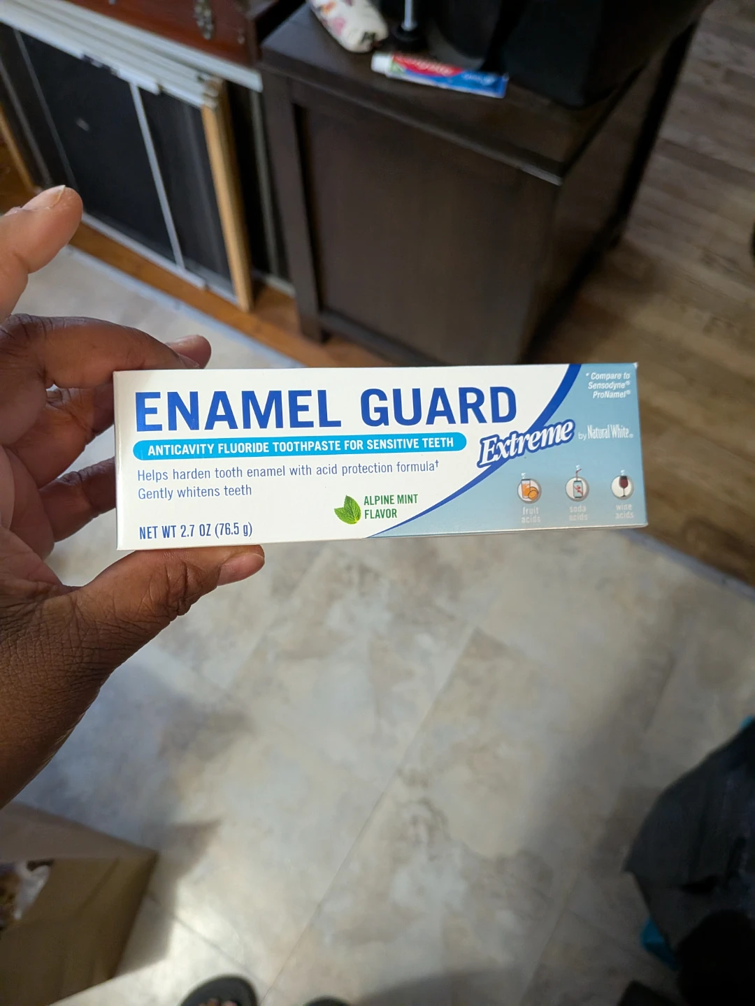 Lorna Meade Enamel Guard Extreme Toothpaste - Alpine Mint Flavor