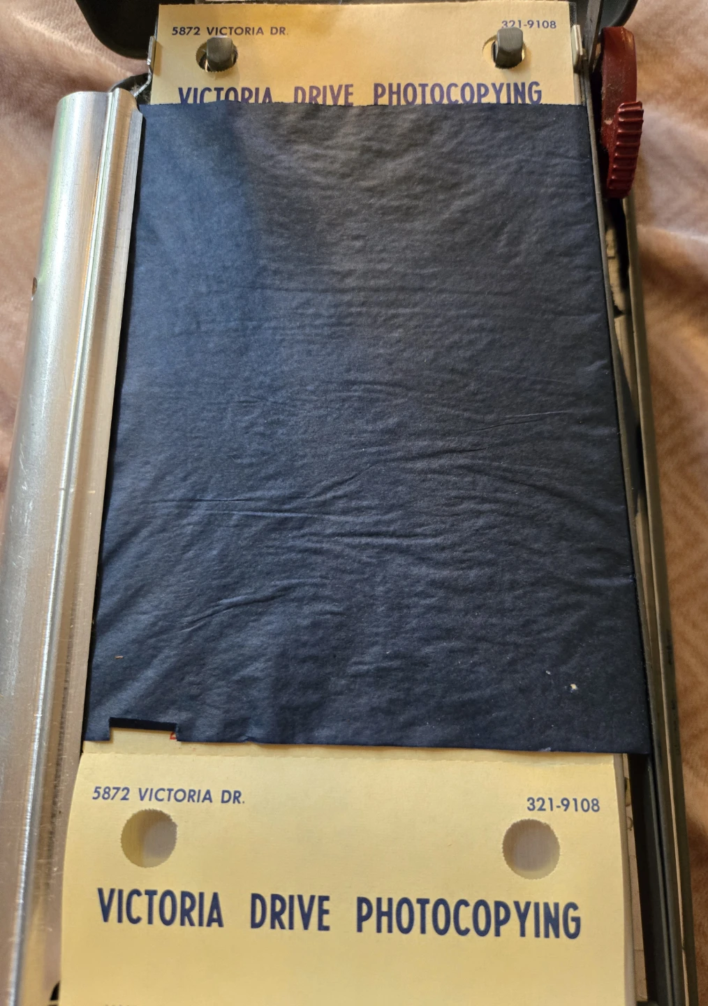 Vintage Moore Portable Photocopying Register - photo 4