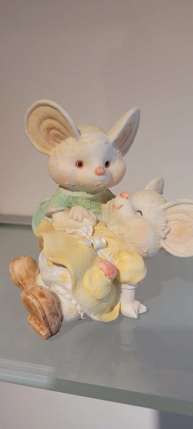 New Adorable Mouse Couple Figurine (set of 4) - photo 3