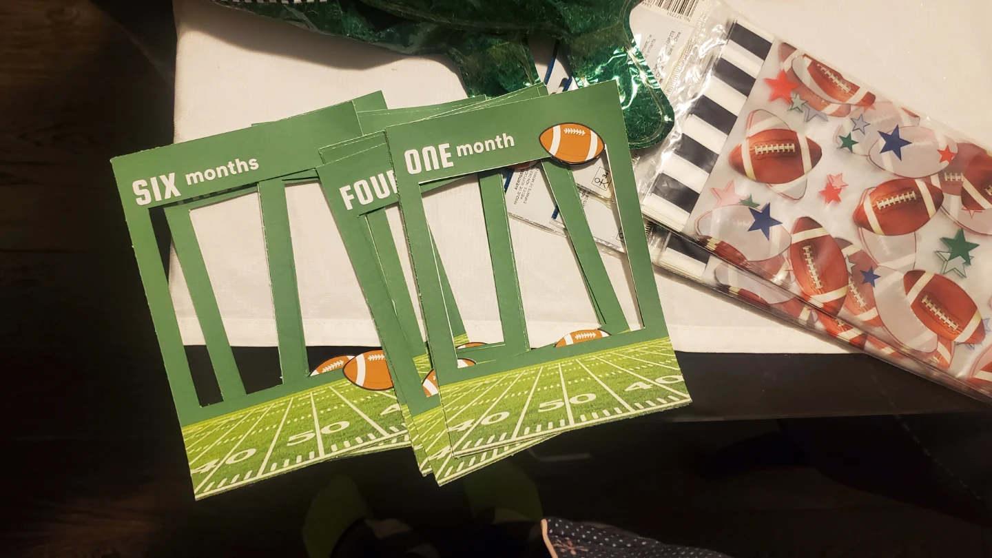 Football Themed Party Supplies- 1st down