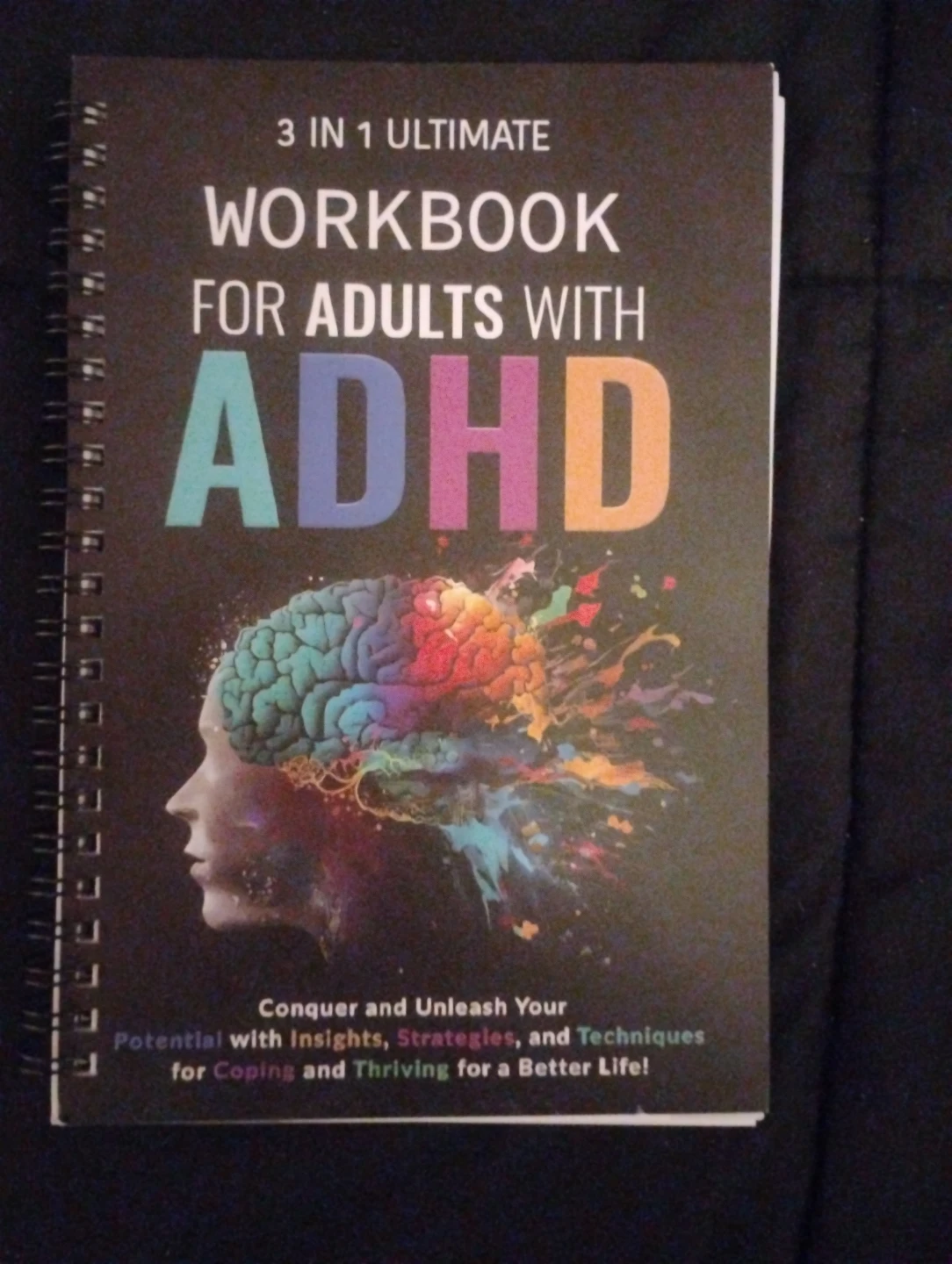 3-in-1 Ultimate Workbook for Adults with ADHD