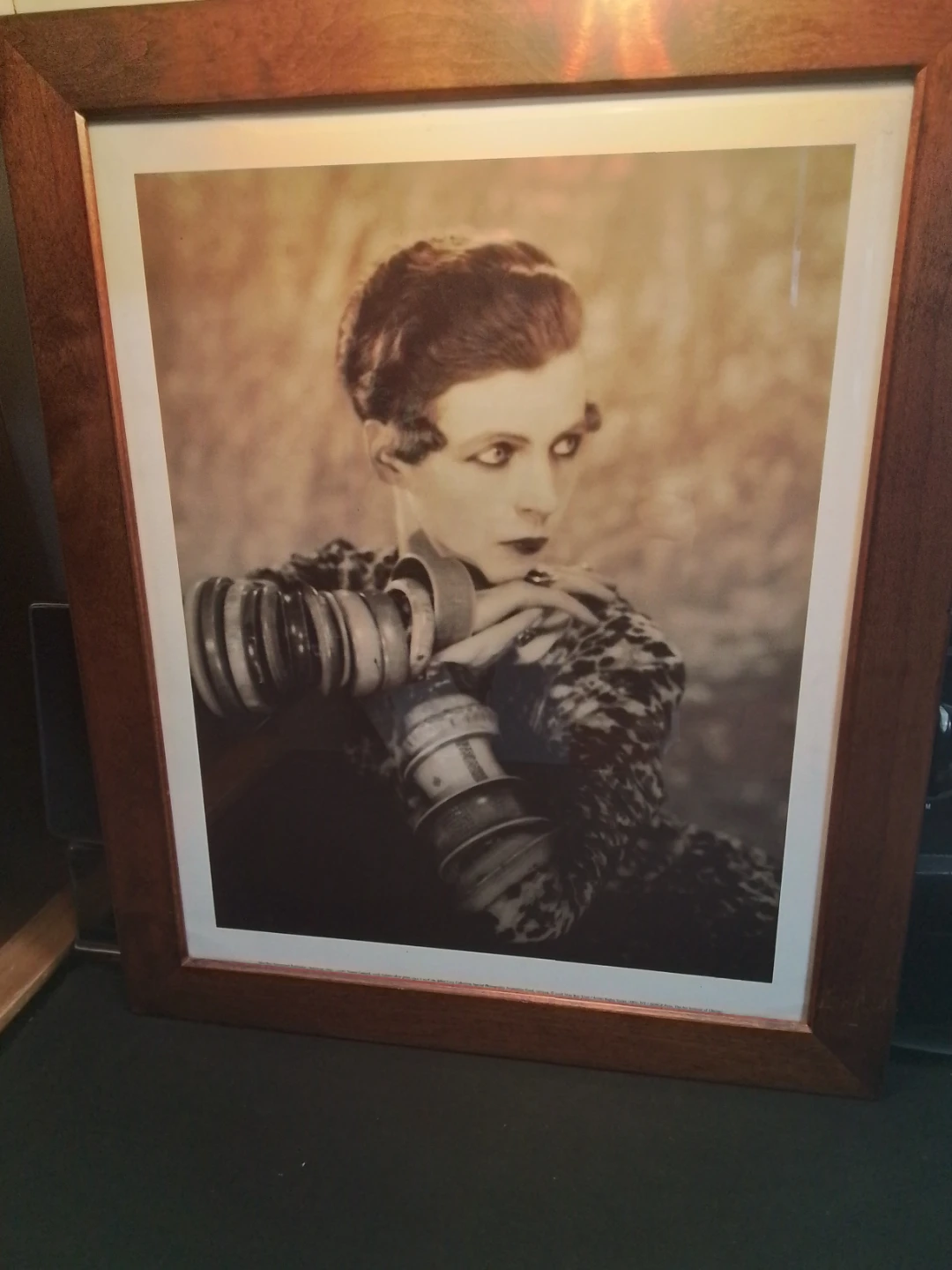 Nancy Cunard Gelatin silver print by Ray Man 19x23.5"