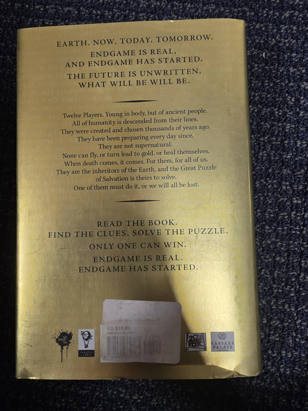 Endgame: The Calling by James Frey and Nils Johnson-Shelton - photo 2