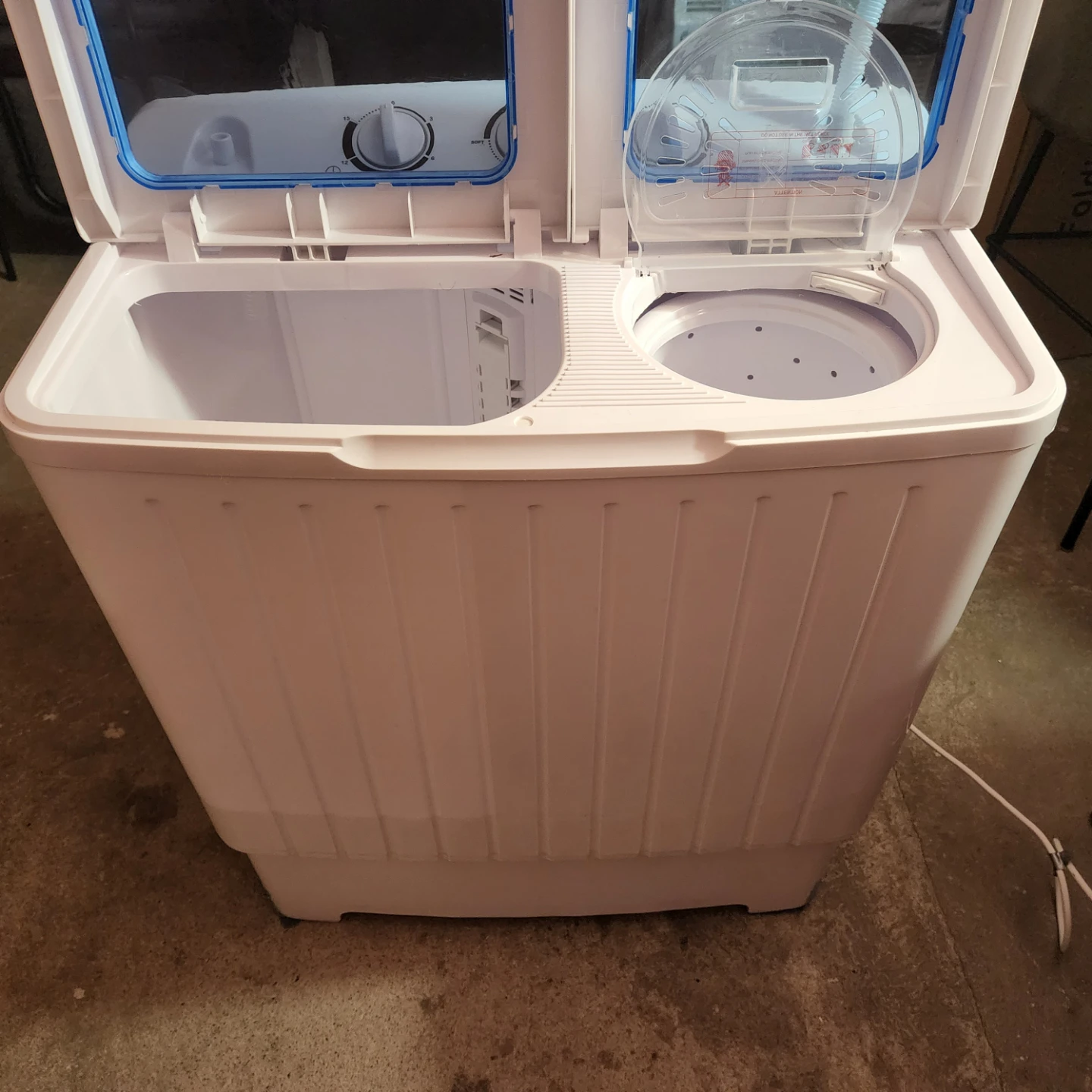 Portable Twin Tub Washing Machine & Spinner