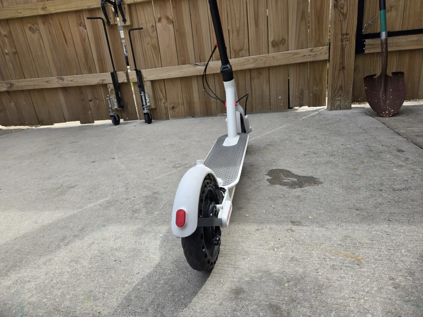 White Electric Scooter - photo 5