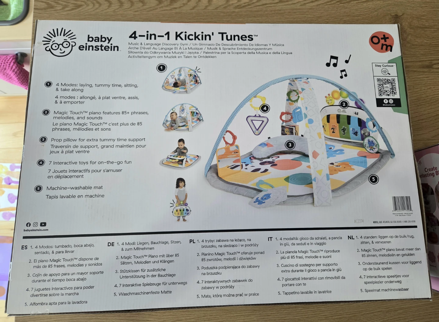 Baby Einstein 4-in-1 Kickin' Tunes Music Gym - photo 2