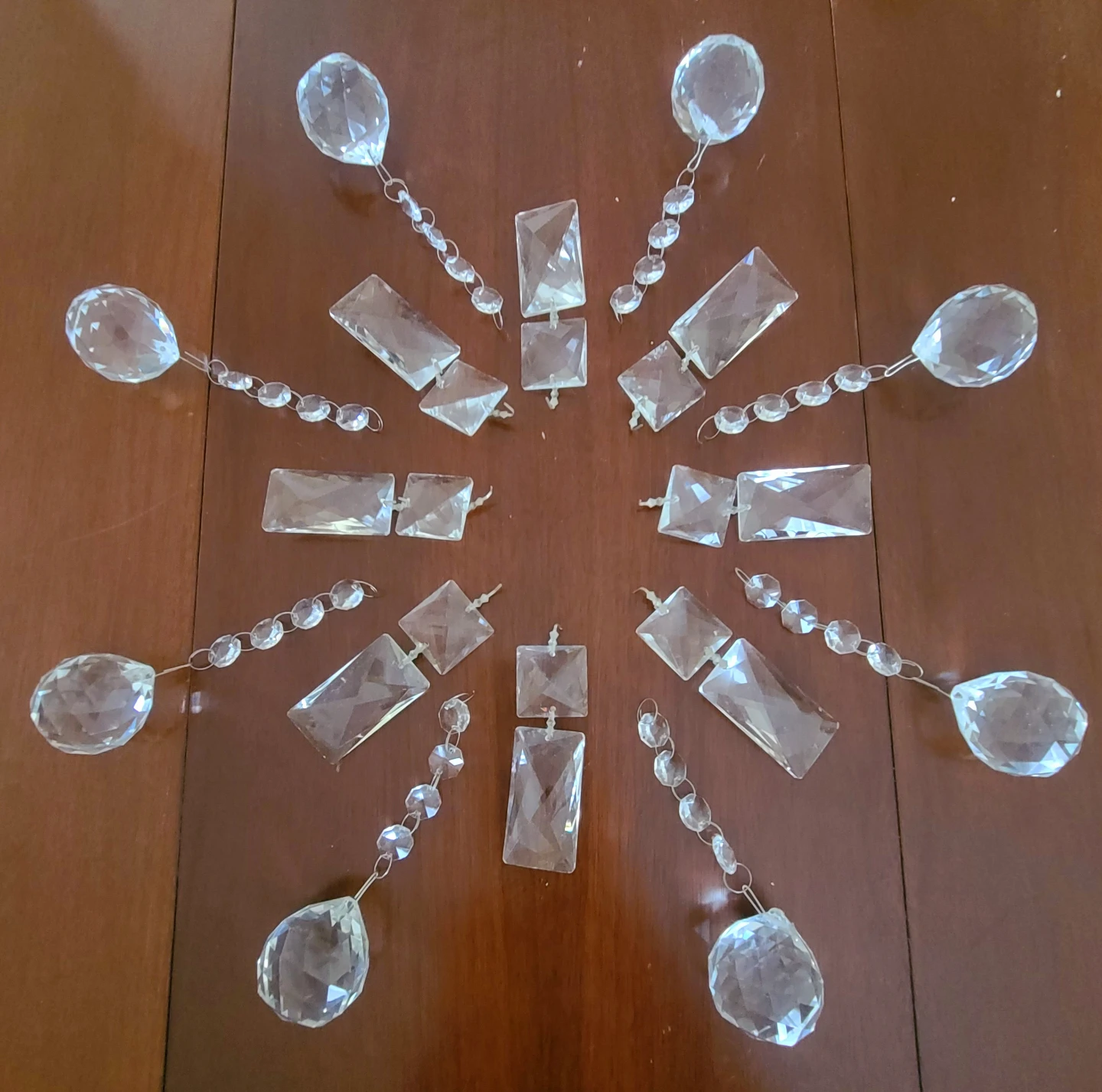 Crystal Chandelier Pendants #freecycle