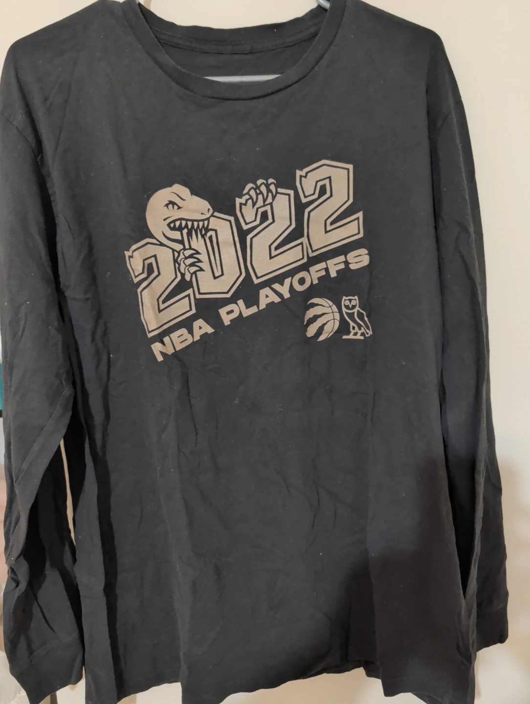 OVO October's Very Own 2022 NBA Playoffs Long Sleeve T-Shirt XL