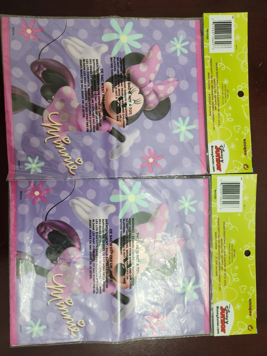 Disney Minnie Mouse Birthday Party Plates and Napkins Set - photo 2