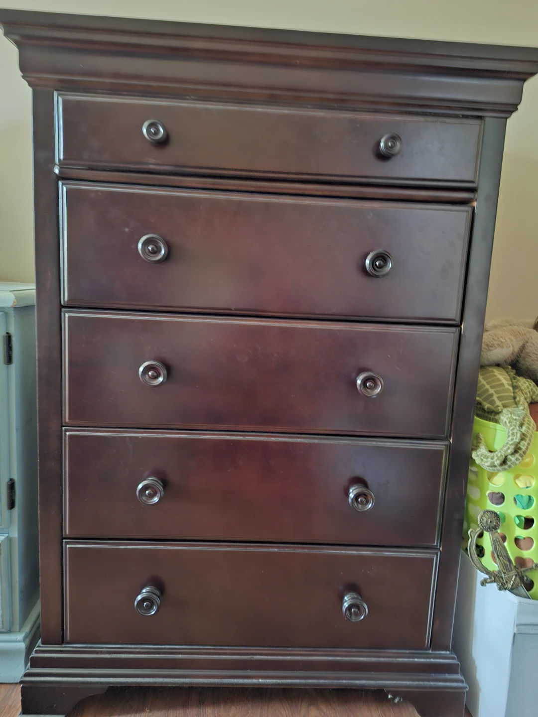 Dark Brown 6-Drawer Dresser