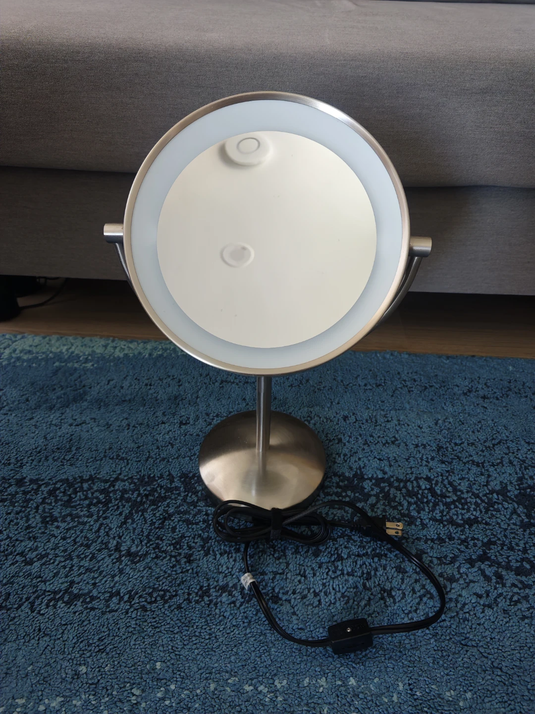 Double-sided Lighted Makeup Mirror