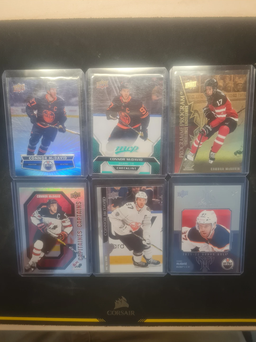 Connor McDavid Hockey Card Collection