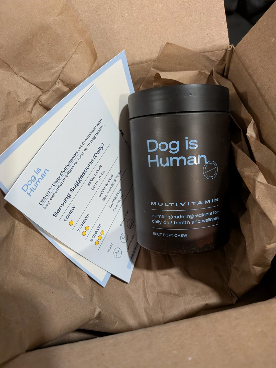 Dog is Human Daily Multivitamin Soft Chews for Dogs