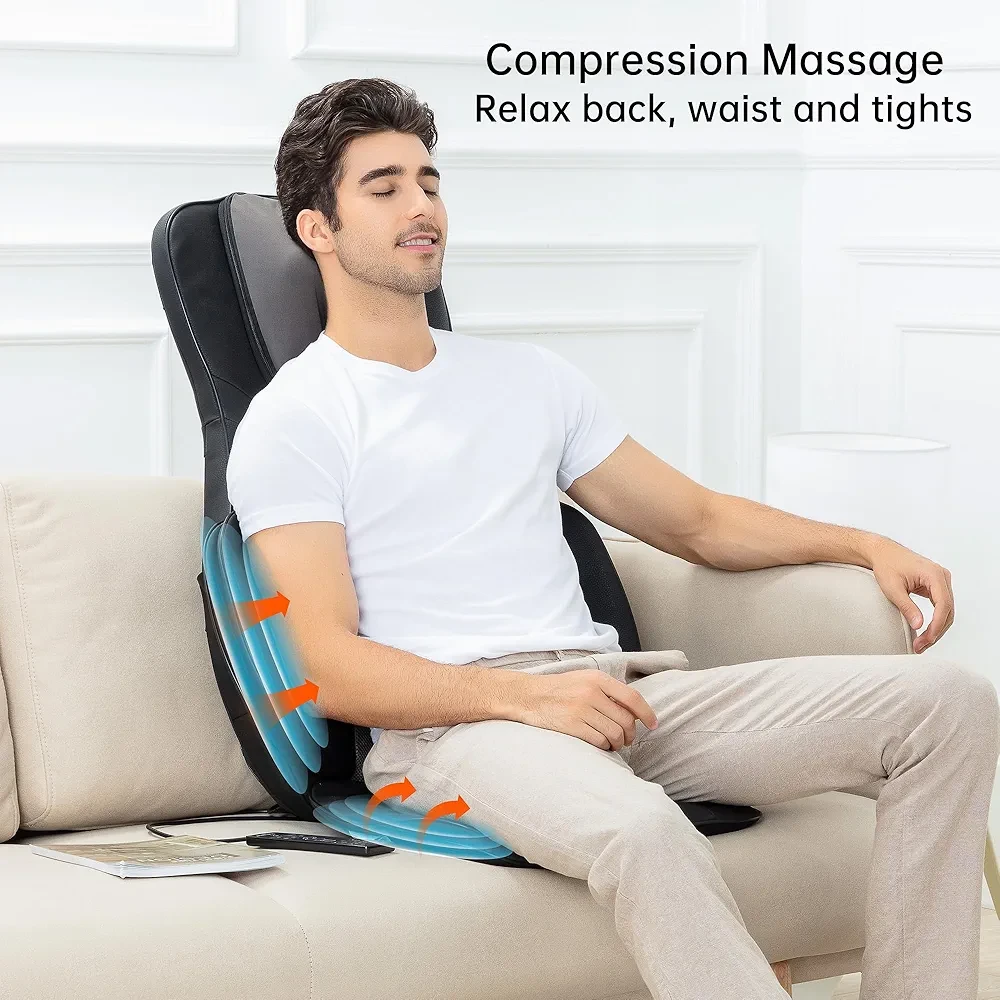 Massage Seat Cushion with Heat and Compression - photo 4