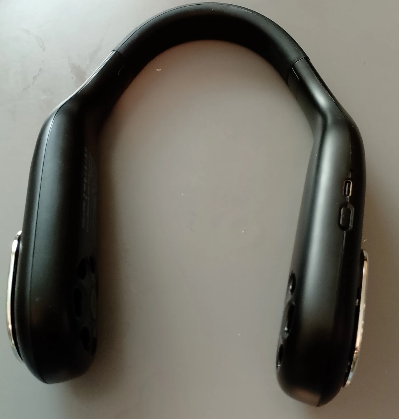 Black Wearable Neck Fan