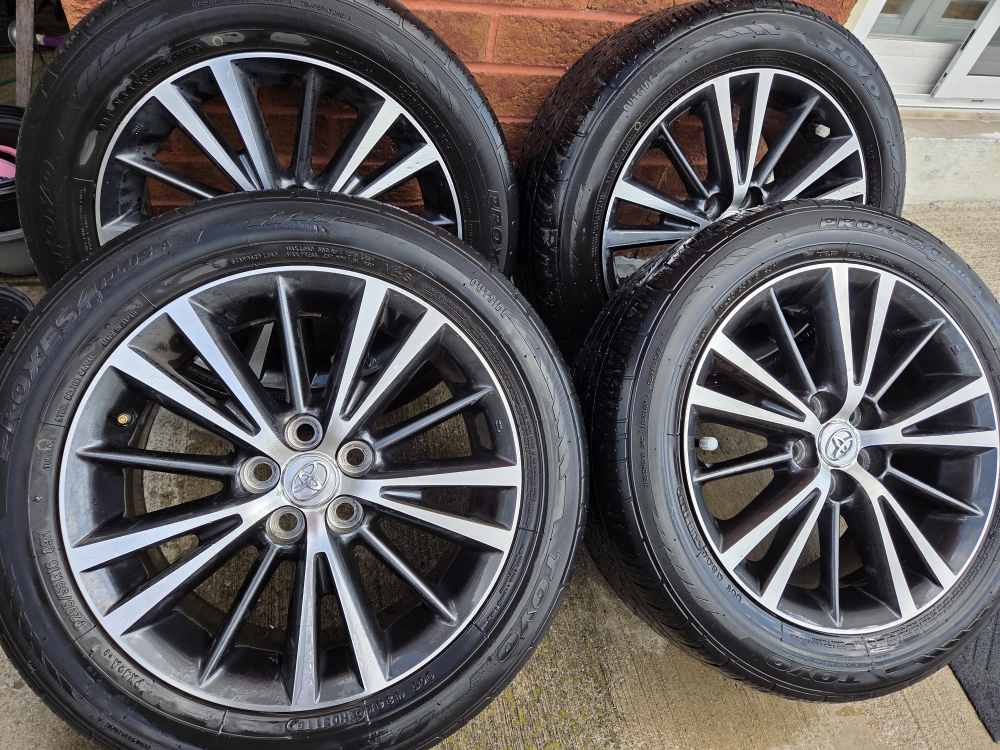 OEM 4 Toyota Corolla Alloy Wheels - photo 2