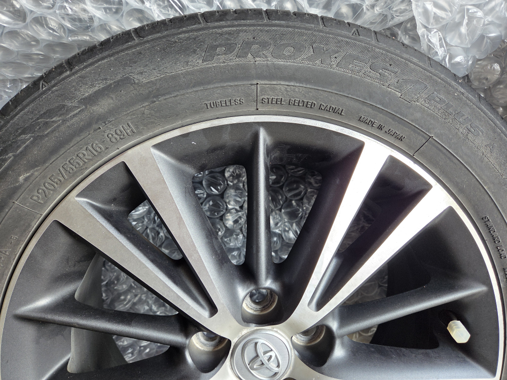 OEM 4 Toyota Corolla Alloy Wheels - photo 5