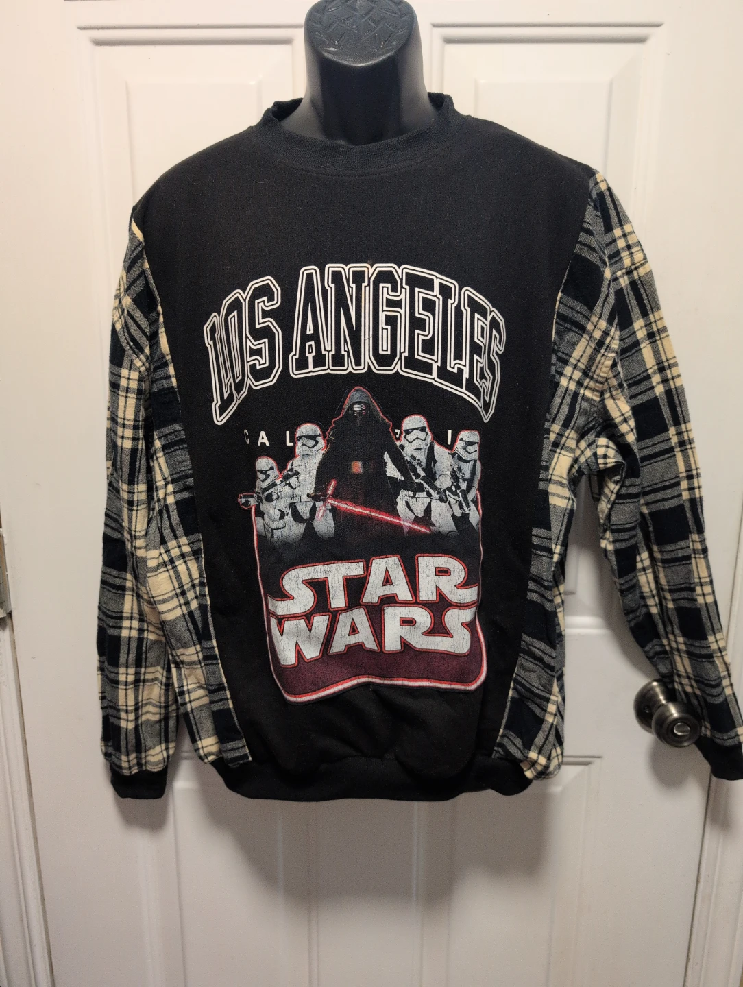 Star Wars Los Angeles Flannel Sleeve Sweatshirt - photo 2