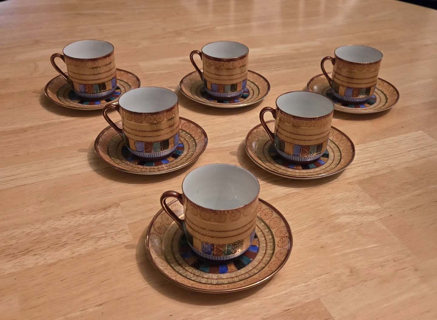 Hidden Geisha Tea Cups and Coasters - photo 2